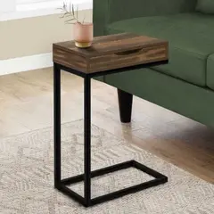 VENTITAS HOME - Mesa Auxiliar Industrial Céline Color Gales