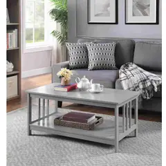 VENTITAS HOME - Mesa de Centro Industrial Moa Gris