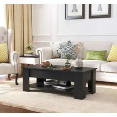 VENTITAS HOME - Mesa de Centro Emilie Negro