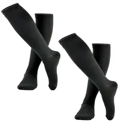 GENERICO - 2 Pack Medias De Compresión Unisex 15-20 mmhg Varices