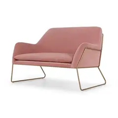 YOLODECORO - Frame Loveseat 2 Cuerpos Rosa