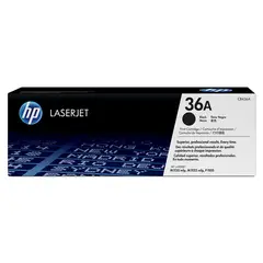 HP - Tóner 36A Laserjet Original Negro