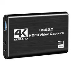 GENERICO - Capturadora de Video USB 3.0 4K 60FPS con Loop Out