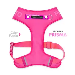 PERRITO PITUCO - PECHERA PRISMA FUCSIA TALLA S PLUS