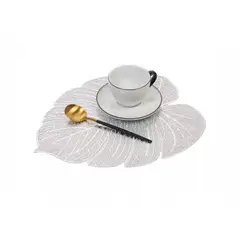 GENERICO - Individuales de Mesa Comedor 6 piezas Plateado de Calidad