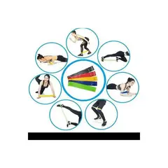 GENERICO - SET DE 5 BANDAS ELASTICAS