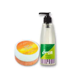 ARANZA - BOX BODY BUTTER AROMA FRUTAL CÍTRICO + GEL DE BAÑO