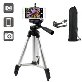 OEM - Trípode Profesional para Celular y Cámara Hasta 102 cm