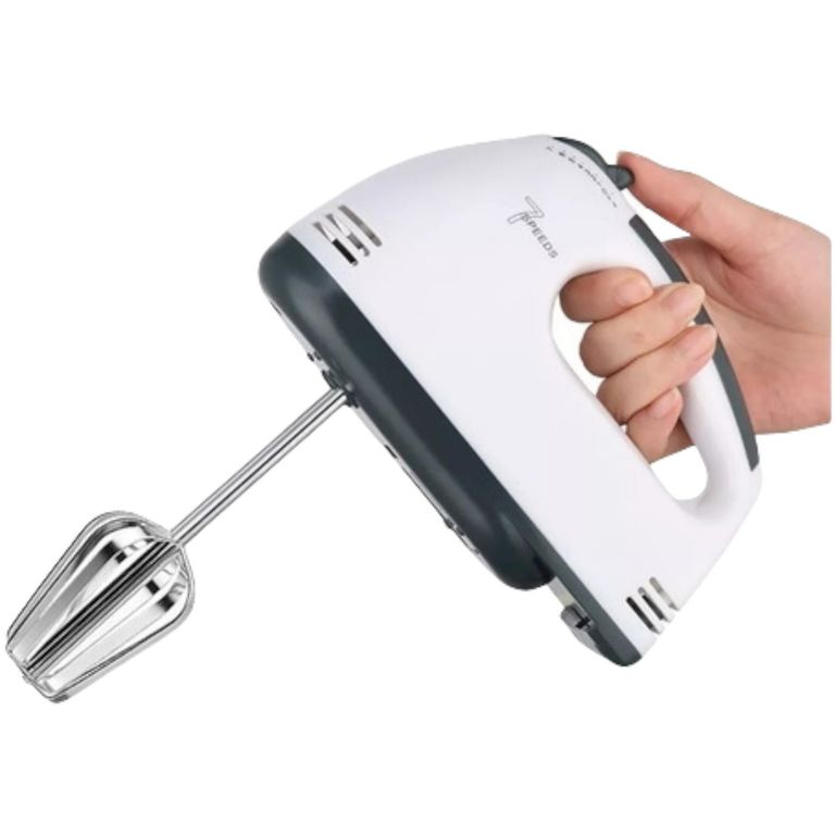 Batidora de Mano 7 Velocidades Electrico de Reposteria Huevos