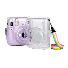 GENERICO - ESTUCHE PROTECTOR TRANSPARENTE PARA CÁMARA INSTAX MINI 11