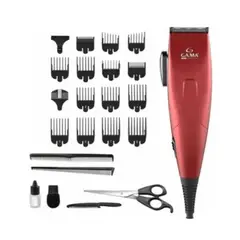 GAMA - Recortador de Cabello 24 Piezas GM562-24 Rojo