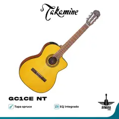 TAKAMINE - GC1CE NT GUITARRA ELECTROACUSTICA NYLON