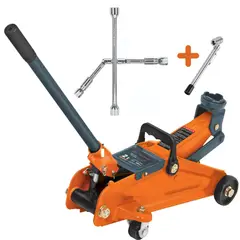 TRUPER - Kit Gata lagarto caimán 2Tn llave de ruedas Medidor aire