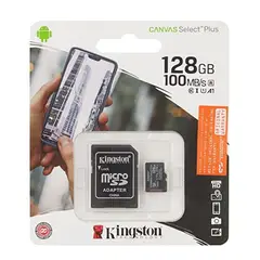 KINGSTON - Memoria Microsd - 128gb Clase 10 - Original