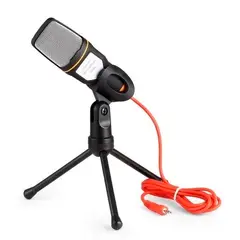 SEISA - Micrófono De Escritorio - Condensador Aux de Punta - Pc Y Laptops