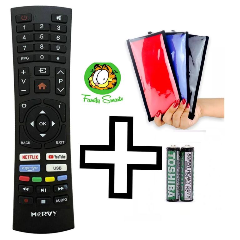 Control Remoto paraTv Smart Miray + Funda