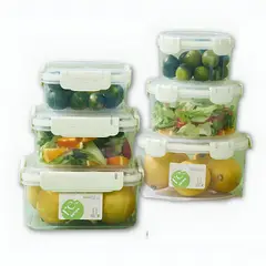 ELMEJORPRECIO - Juego De 3 Tápers Organizadores Herméticos Multiuso Fresh Redondo