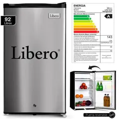LIBERO - Frigobar Style LFB-101S Inox 92 Litros