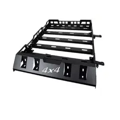 GENERICO - PARRILLA 140cm ACERO NEGRO PORTAEQUIPAJE/BARRA/SOPORTE