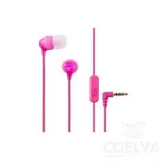 SONY - MDR-EX15AP Headphone Stereo With Microphone - Rosado