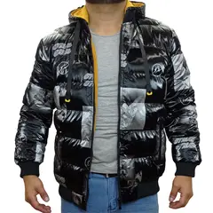 GENERICO - Casaca Hombre Térmica Reversible MSBAO 31721 - Negro