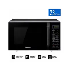 PANASONIC - Horno MicroOndas NN-GT34JBRPK 23 Litros Negro + Plata