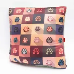 QALA DISEÑO - Almohada Decorativa - - Patitas de Gato - Cojín