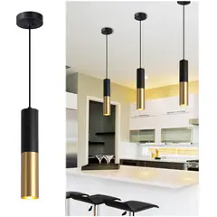 GENERICO - Lámpara de techo nórdico lámpara de techo cilíndrica