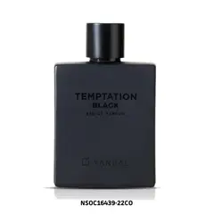 YANBAL - Perfume para Hombre Temptation Black Eau de Parfum 100 ml
