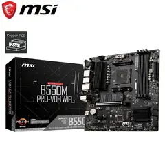 MSI - Motherboard B550M PRO-VDH WIFI AMD B550 AM4 Socket