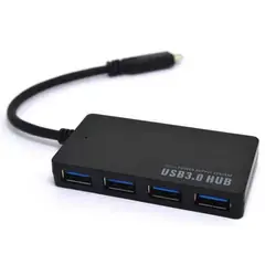 SEISA - Hub Usb 3.0 - Pc Laptop Alta Velocidad - 4 Puertos - Solumatica
