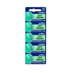 GENERICO - Pilas Boton Ag4 377 SR626SW Alcalina MURATA