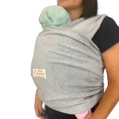 AIMAMA - Fular Pre Armado color Gris