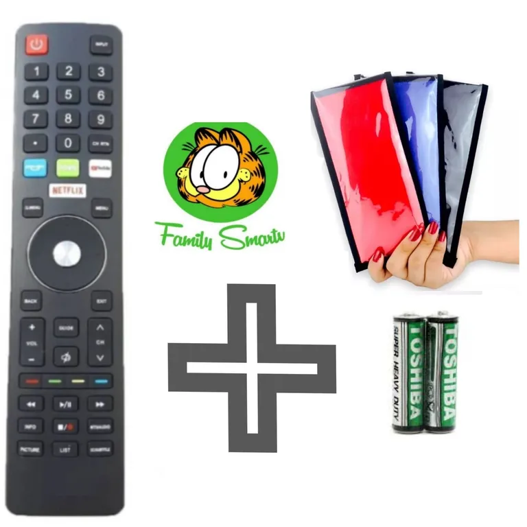 Control Remo Para Tv Smart Bgh B3219k5i Funda