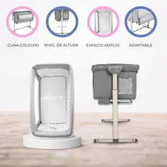 INFANTI - Cuna Colecho para Bebés «BETTER TOGETHER« Dark Gray