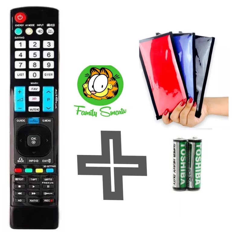 Control Remoto Para Tv LG 3D Lcd Led Funda