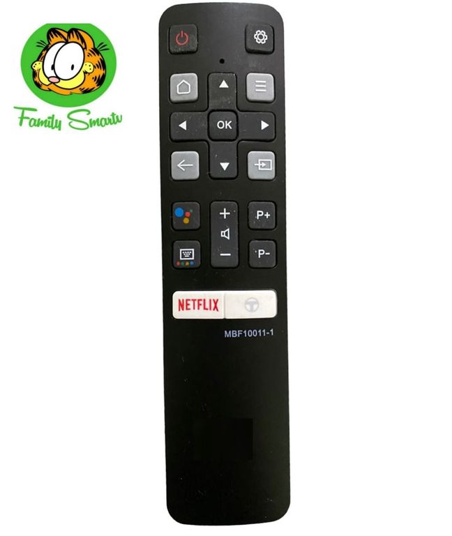 Control Remoto Tcl Generico Smart Modelo RC802V Pilas