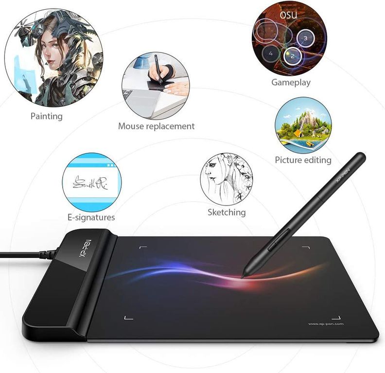 Tableta Grafica XP-PEN G430S no wacon no huion