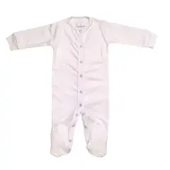 INCAHUGS - PIJAMA ENTERIZO CON PIE DE ALGODÓN PIMA ORGANICO PARA BEBÉS