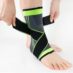 GENERICO - Pack x2 Talonera con Elasticos Tobillera de Deportes Ortopedica