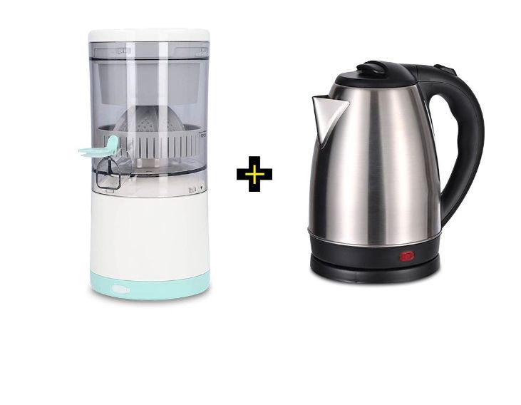 Exprimidor Portátil Hervidor Inalámbrico