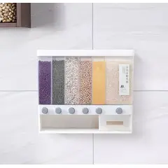 GENERICO - Organizador de Menestras de 10kg para Cocina Dispensador de Legumbres