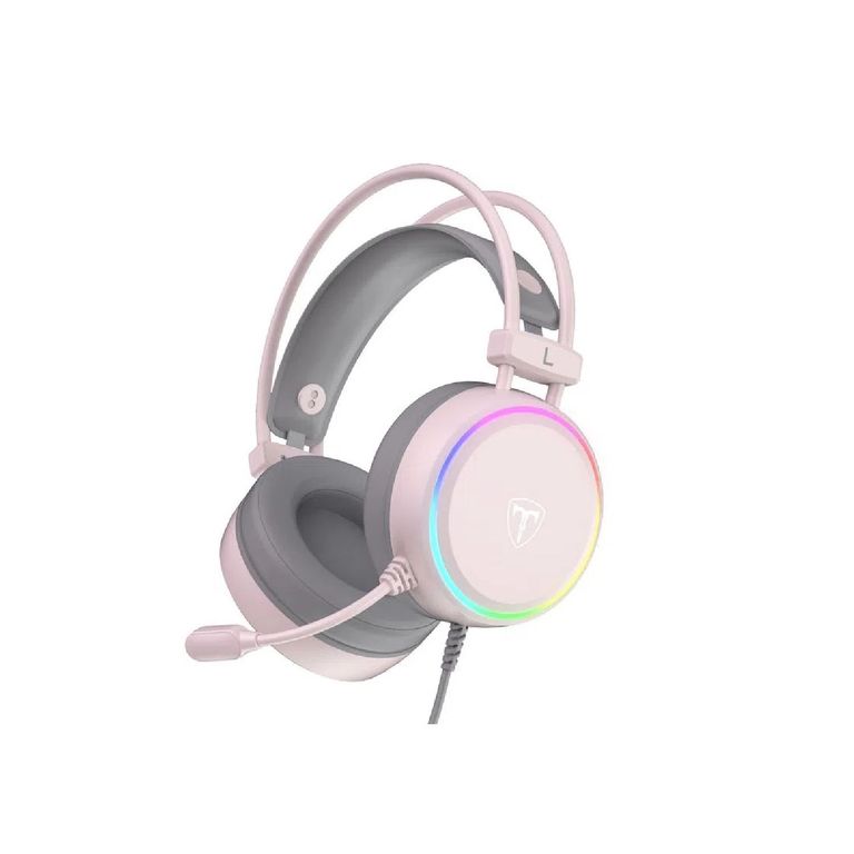 Audífonos Gamer SONA PINK T-RGH304P 7.1 Virtual