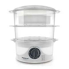 TAURUS - Vaporera de Alimentos SALUTECOOK Blanco