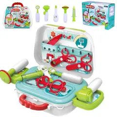 GENERICO - Set de doctor 2 en 1 tipo maleta