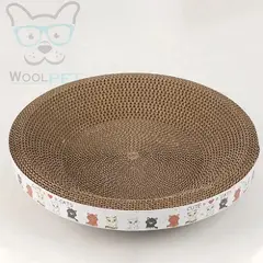 GENERICO - CAMA RASCADOR CIRCULAR PARA GATO 40 cm