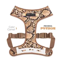 PERRITO PITUCO - PECHERA PYTHON CAMEL TALLA S