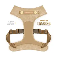 PERRITO PITUCO - PECHERA SPARKS CAMEL TALLA L PLUS