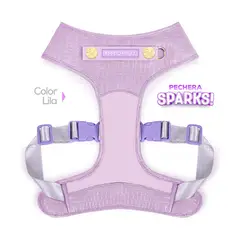 PERRITO PITUCO - PECHERA SPARKS LILA TALLA L