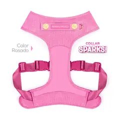 PERRITO PITUCO - PECHERA SPARKS ROSADA TALLA L